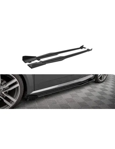 Gamme Street Pro Extension / Rajout de Bas de caisse + Volets latéraux AUDI TT S / S-LINE 8S - Maxton
