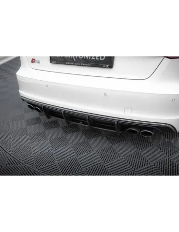 Gamme Street Pro Central Diffuseur Arrière AUDI S3 Sportback / Hatchback 8V - Maxton