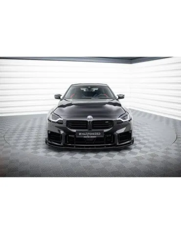 Gamme Street Pro Lame de Pare-chocs Avant V.1 + Volets latéraux BMW M2 G87  +   Volets latéraux - Maxton