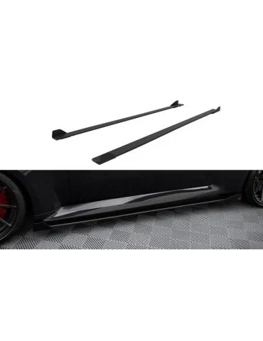 Gamme Street Pro Extension / Rajout de Bas de caisse V.1 + Volets latéraux BMW M2 G87  +   Volets latéraux - Maxton