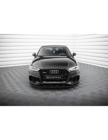Gamme Street Pro Lame de Pare-chocs Avant AUDI RS3 Sedan 8V Facelift - Maxton