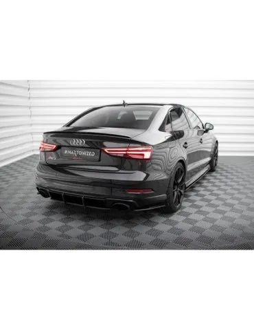 Gamme Street Pro Lame de Pare-chocs Arrière AUDI RS3 Sedan 8V Facelift - Maxton