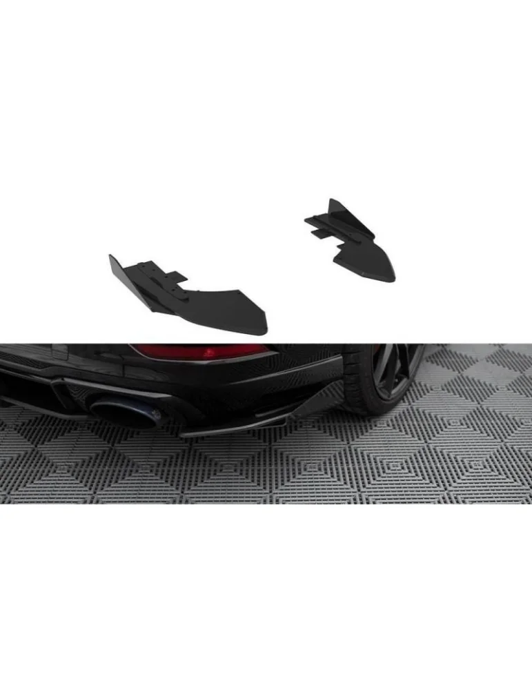Gamme Street Pro Lame de Pare-chocs Arrière + Volets latéraux AUDI RS3 Sedan 8V Facelift - Maxton