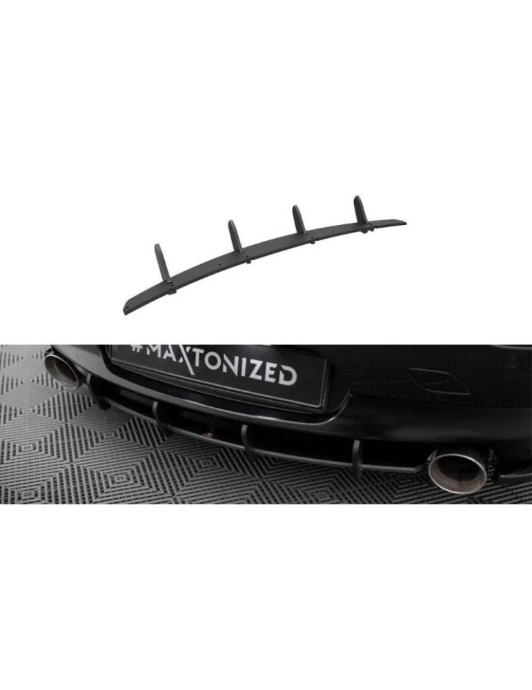Gamme Street Pro Central Diffuseur Arrière BMW Z4 M-Pack E89 Facelift - Maxton