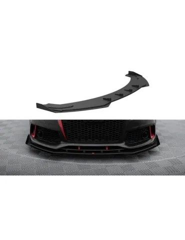Gamme Street Pro Lame de Pare-chocs Avant + Volets latéraux AUDI A7 RS7 C7 - Maxton