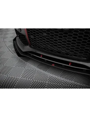 Gamme Street Pro Lame de Pare-chocs Avant + Volets latéraux AUDI A7 RS7  C7 - Maxton