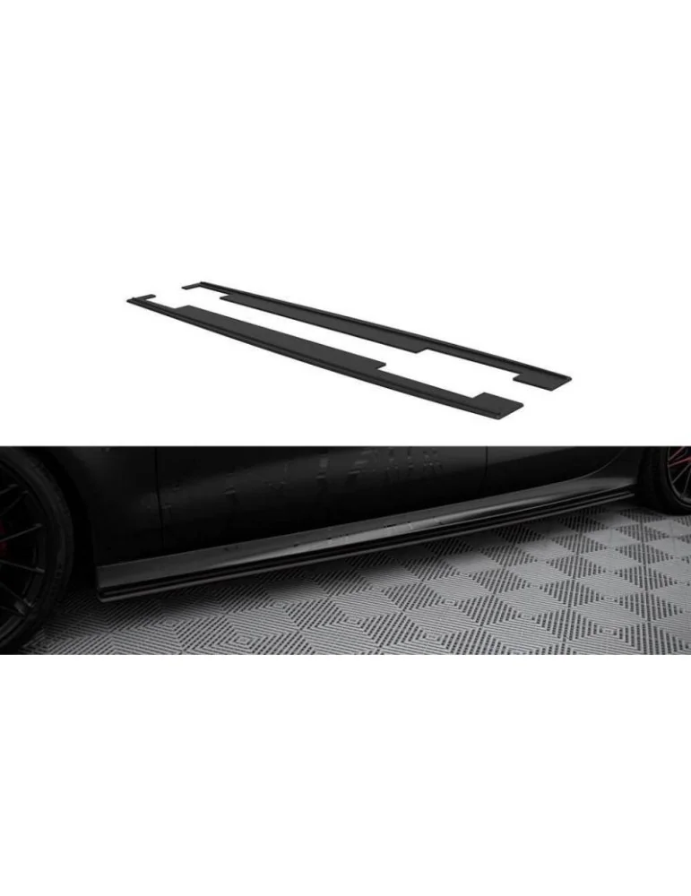 Gamme Street Pro Extension / Rajout de Bas de caisse AUDI A7 S-LINE C7 - Maxton
