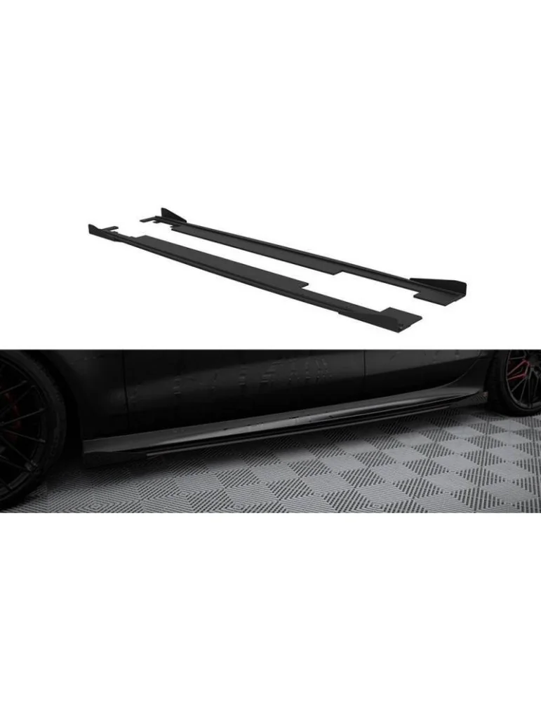 Gamme Street Pro Extension / Rajout de Bas de caisse + Volets latéraux AUDI A7 S-LINE C7 - Maxton