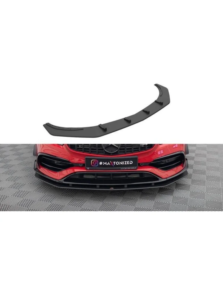 Gamme Street Pro Lame de Pare-chocs Avant MERCEDES-BENZ A 45 AMG AERO W176 - Maxton