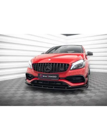 Gamme Street Pro Lame de Pare-chocs Avant MERCEDES-BENZ A 45 AMG AERO W176 - Maxton