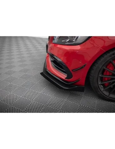 Gamme Street Pro Lame de Pare-chocs Avant + Volets latéraux MERCEDES-BENZ A 45 AMG AERO W176 - Maxton
