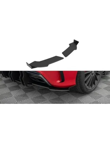 Gamme Street Pro Lame de Pare-chocs Arrière + Volets latéraux MERCEDES-BENZ A 45 AMG W176 - Maxton