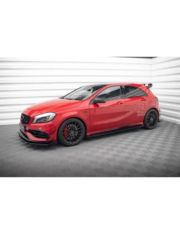 Gamme Street Pro Extension / Rajout de Bas de caisse + Volets latéraux MERCEDES-BENZ A 45 AMG W176 - Maxton