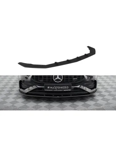 Gamme Street Pro Lame de Pare-chocs Avant MERCEDES-AMG A35 W177 Facelift - Maxton