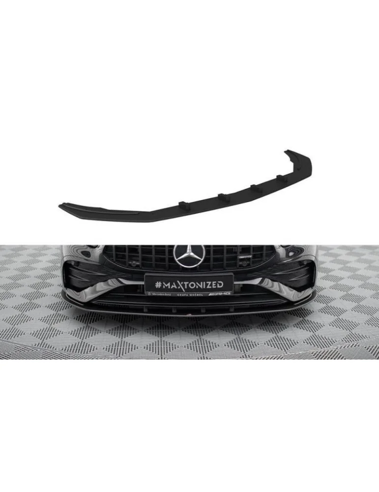 Gamme Street Pro Lame de Pare-chocs Avant MERCEDES-AMG A35 W177 Facelift - Maxton