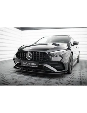 Gamme Street Pro Lame de Pare-chocs Avant MERCEDES-AMG A35 W177 Facelift - Maxton