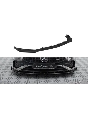Gamme Street Pro Lame de Pare-chocs Avant + Volets latéraux MERCEDES-AMG A35 W177 Facelift + Volets latéraux - Maxton