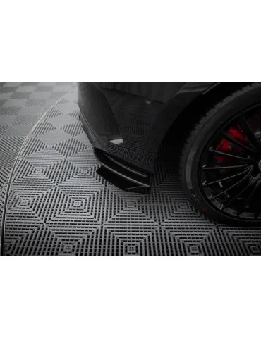 Gamme Street Pro Lame de Pare-chocs Arrière + Volets latéraux MERCEDES-AMG A35 Hatchback W177  +   Volets latéraux - Maxton