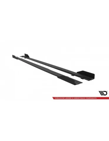 Gamme Street Pro Extension / Rajout de Bas de caisse + Volets latéraux MERCEDES-AMG A35 W177 Facelift  +   Volets latéraux - 