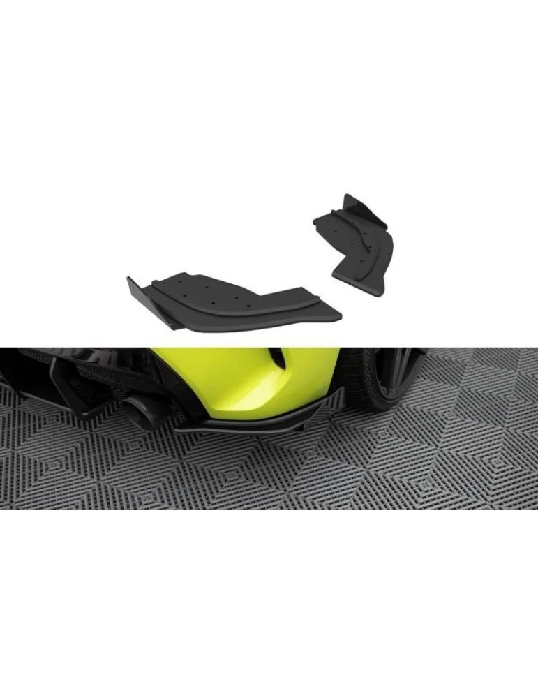 Gamme Street Pro Lame de Pare-chocs Arrière V.1 + Volets latéraux V.1 BMW 1 F40 M-Pack / M135i  +   Volets latéraux - Maxton