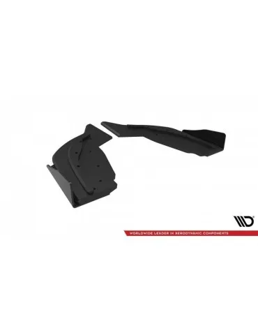 Gamme Street Pro Lame de Pare-chocs Arrière V.2 + Volets latéraux V.2 BMW 1 F40 M-Pack / M135i  +   Volets latéraux - Maxton
