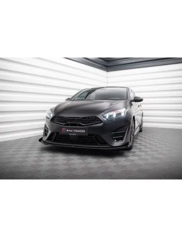 Gamme Street Pro Lame de Pare-chocs Avant + Volets latéraux KIA PROCEED GT MK1 Facelift  +   Volets latéraux - Maxton