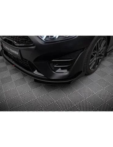 Gamme Street Pro Lame de Pare-chocs Avant + Volets latéraux KIA PROCEED GT MK1 Facelift  +   Volets latéraux - Maxton