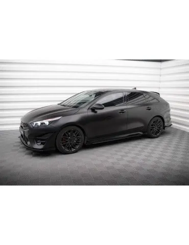 Gamme Street Pro Extension / Rajout de Bas de caisse + Volets latéraux KIA PROCEED GT MK1 Facelift  +   Volets latéraux - Max