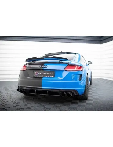 Gamme Street Pro Lame de Pare-chocs Arrière + Volets latéraux AUDI TT S 8S  +   Volets latéraux - Maxton
