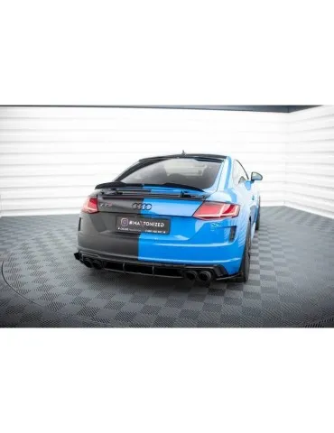 Gamme Street Pro Lame de Pare-chocs Arrière + Volets latéraux AUDI TT S 8S  +   Volets latéraux - Maxton