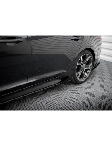 Gamme Street Pro Extension / Rajout de Bas de caisse + Volets latéraux KIA STINGER GT / GT-Line MK1  +   Volets latéraux - Ma