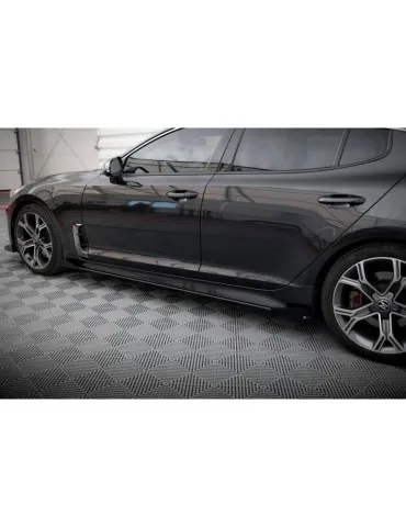 Gamme Street Pro Extension / Rajout de Bas de caisse + Volets latéraux KIA STINGER GT / GT-Line MK1  +   Volets latéraux - Ma