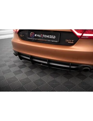Gamme Street Pro Central Diffuseur Arrière AUDI A7 C7 - Maxton
