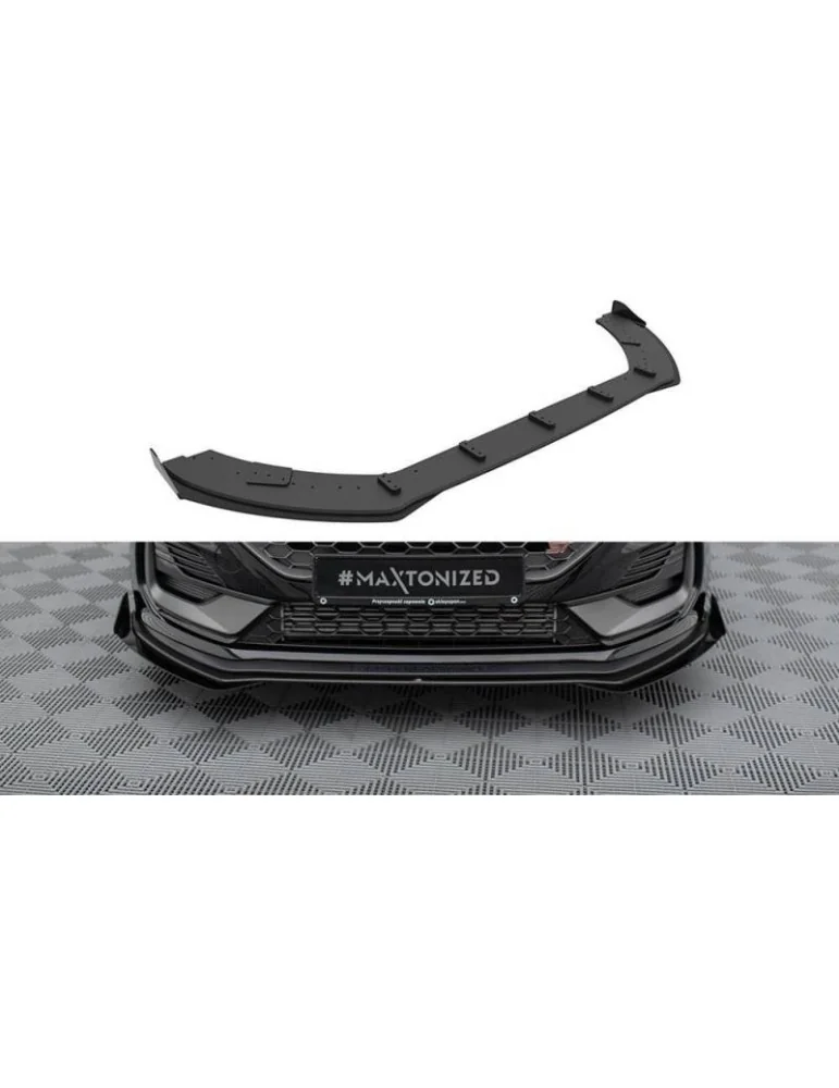 Gamme Street Pro Lame de Pare-chocs Avant + Volets latéraux FORD FIESTA ST / ST-LINE Mk8 Facelift  +   Volets latéraux - Maxt