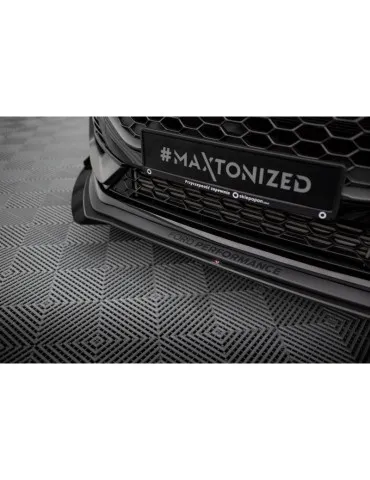 Gamme Street Pro Lame de Pare-chocs Avant + Volets latéraux FORD FIESTA ST / ST-LINE Mk8 Facelift  +   Volets latéraux - Maxt