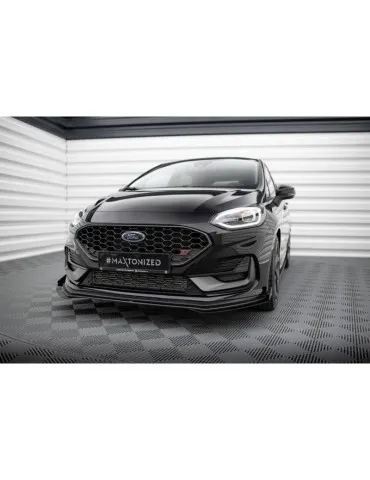 Gamme Street Pro Lame de Pare-chocs Avant + Volets latéraux FORD FIESTA ST / ST-LINE Mk8 Facelift  +   Volets latéraux - Maxt