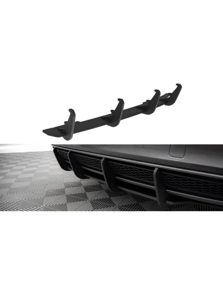 Gamme Street Pro Central Diffuseur Arrière AUDI A4 S-LINE B8 Facelift - Maxton