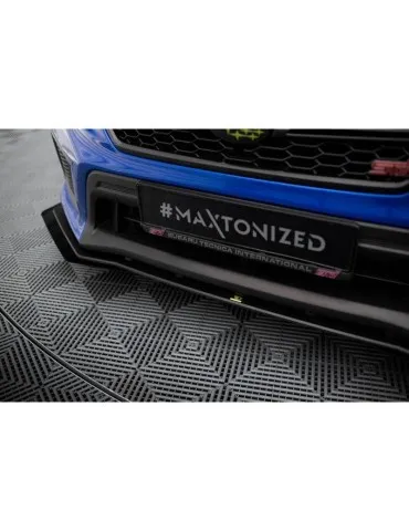 Gamme Street Pro Lame de Pare-chocs Avant + Volets latéraux SUBARU WRX STI MK1 Facelift - Maxton