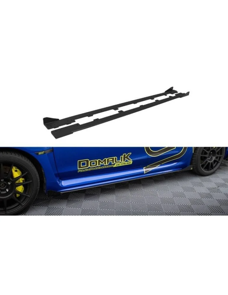 Gamme Street Pro Extension / Rajout de Bas de caisse + Volets latéraux SUBARU WRX STI MK1 - Maxton