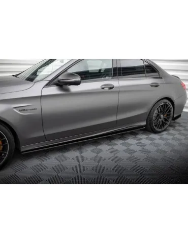 Gamme Street Pro Extension / Rajout de Bas de caisse MERCEDES-AMG C63 Sedan / Estate W205 Facelift - Maxton