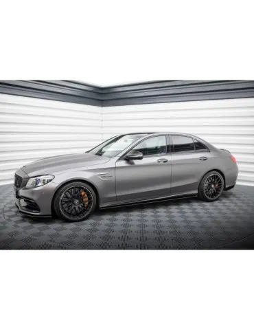 Gamme Street Pro Extension / Rajout de Bas de caisse MERCEDES-AMG C63 Sedan / Estate W205 Facelift - Maxton