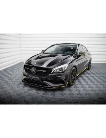 Gamme Street Pro Lame de Pare-chocs Avant MERCEDES-AMG CLA 45 AERO C117 Facelift - Maxton