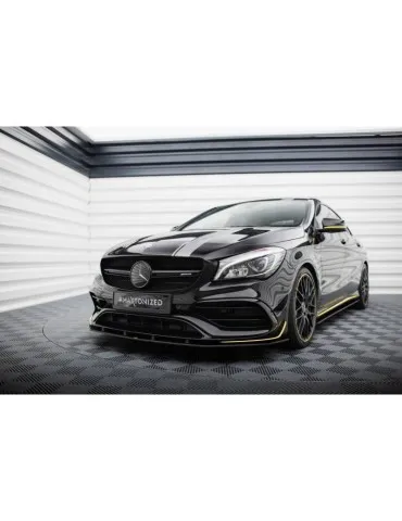 Gamme Street Pro Lame de Pare-chocs Avant MERCEDES-AMG CLA 45 AERO C117 Facelift - Maxton