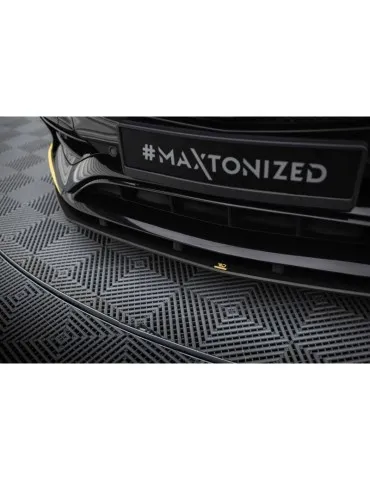 Gamme Street Pro Lame de Pare-chocs Avant MERCEDES-AMG CLA 45 AERO C117 Facelift - Maxton