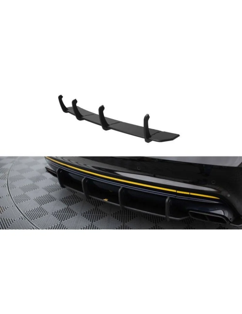 Gamme Street Pro Central Diffuseur Arrière MERCEDES-AMG CLA 45 C117 Facelift - Maxton