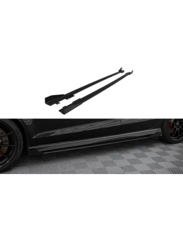 Gamme Street Pro Extension / Rajout de Bas de caisse V.1 + Volets latéraux AUDI RS3 Sedan 8V Facelift - Maxton