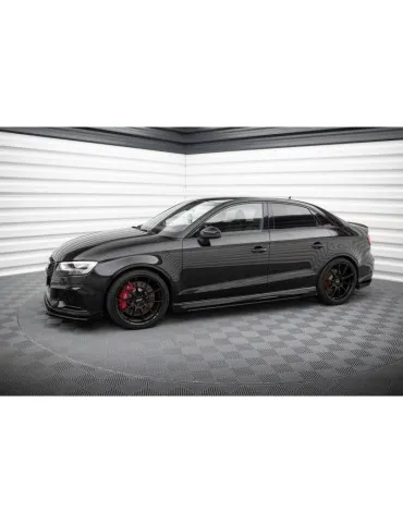 Gamme Street Pro Extension / Rajout de Bas de caisse V.1 + Volets latéraux AUDI RS3 Sedan 8V Facelift - Maxton