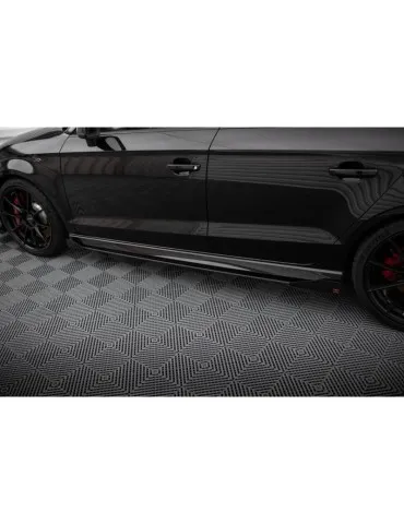 Gamme Street Pro Extension / Rajout de Bas de caisse V.1 + Volets latéraux AUDI RS3 Sedan 8V Facelift - Maxton