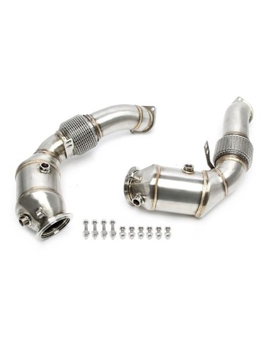 Descente de turbo + Catalyseur Sport BMW Serie 7 F01/02/03 750i  N63-B44A  2012 - 2015