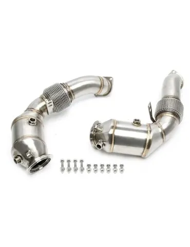 Descente de turbo + Catalyseur Sport BMW Serie 7 F01/02/03 750i  N63-B44A  2012 - 2015